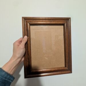 Classic Brown Wooden Picture Frame